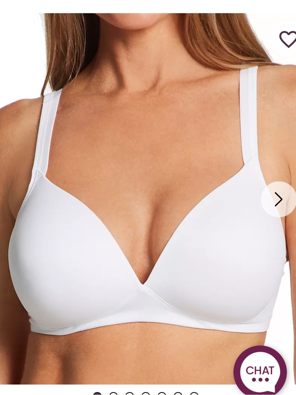 Warner’s Elements of Bliss Wire-Free Lift Bra Ivory 34C NWT
